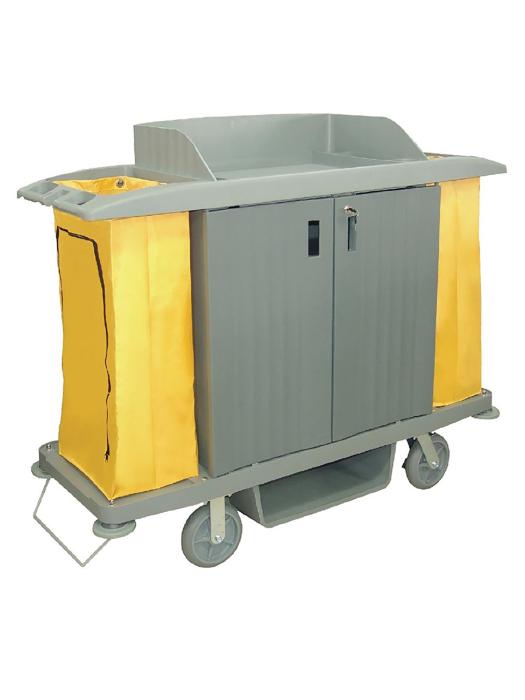 Chariot de ménage - 2 x 90 Litres - H 128,5 x 54 x 154 CM - Polypropylène - Jantex - DL012 DL012 €570.00 Chariots de transport