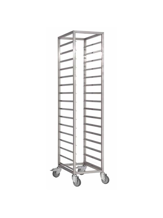 Chariot à étagères - 2/1 GN - 18 étages - H 180 x 62 x 70 CM - Inox - Gastro M - DS458 DS458 €413.97 Chariots régaliens