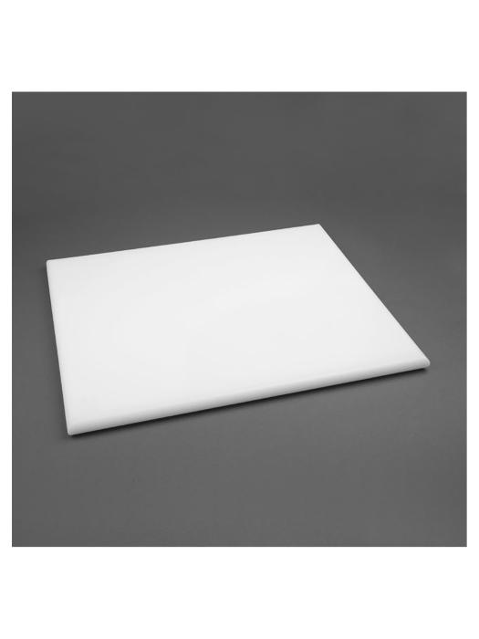 Planche à découper - PEHD - Blanc - H 2,5 x 60 x 45 CM - Polyéthylène Haute Densité - Hygiplas - J044 J044 €28.94 Lames de coupe / planches à découper