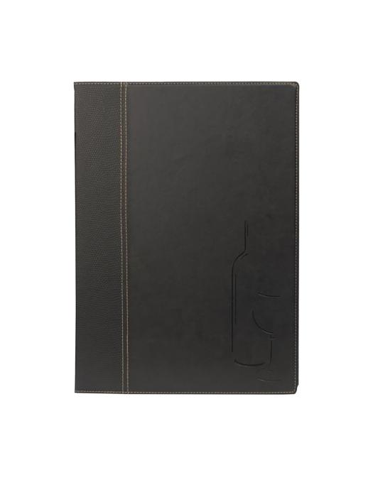 Carte des Vins - A4 - H 23,5 x 13 x 0,5 CM - Similicuir - Securit - H602 H602 €21.32 Présentation
