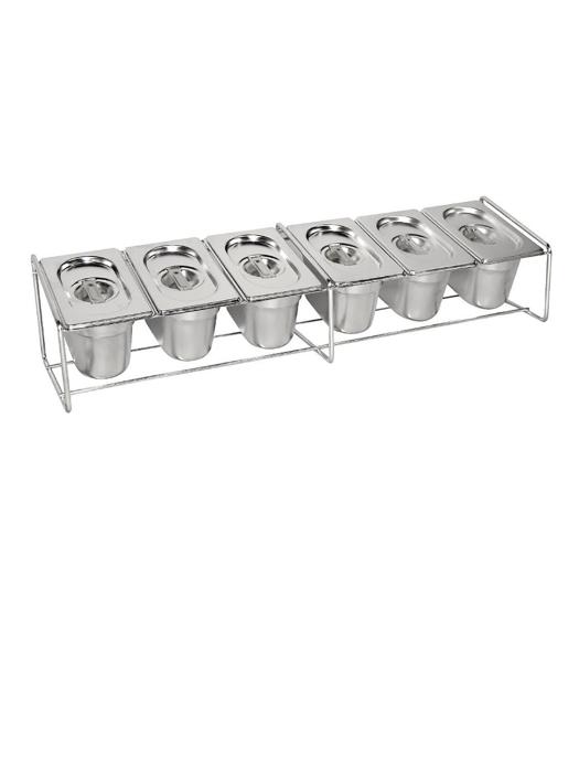 GN bakhouder - H 15 x 68 x 16 CM - RVS - Vogue - CC051 CC051 €40.64 Gastronorm bakken