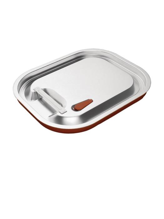 Couvercle bac gastronorme - Silicone - 1/2 GN - H 2 x 32,5 x 26,5 CM - Inox/Silicone - Vogue - CP269 CP269 €18.79 Couvercles GN en acier inoxydable