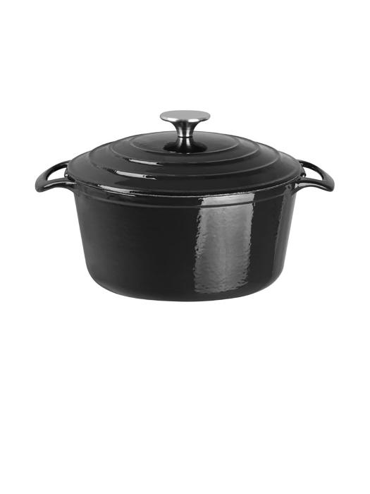 Cocotte - Noir - Ø 23,5 x H 12,5 CM - Fonte - Vogue - GH301 GH301 €45.00 Gosse