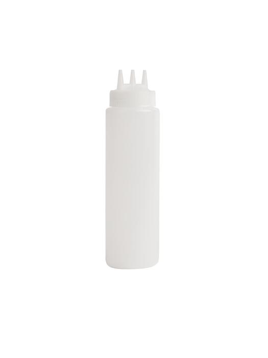 Knijpfles - 3 spuitmonden - 68 CL - Zwart - Ø 66 x H 24.4 CM - Kunststof - Vogue - CW725 CW725 €2.29 Knijpflacons