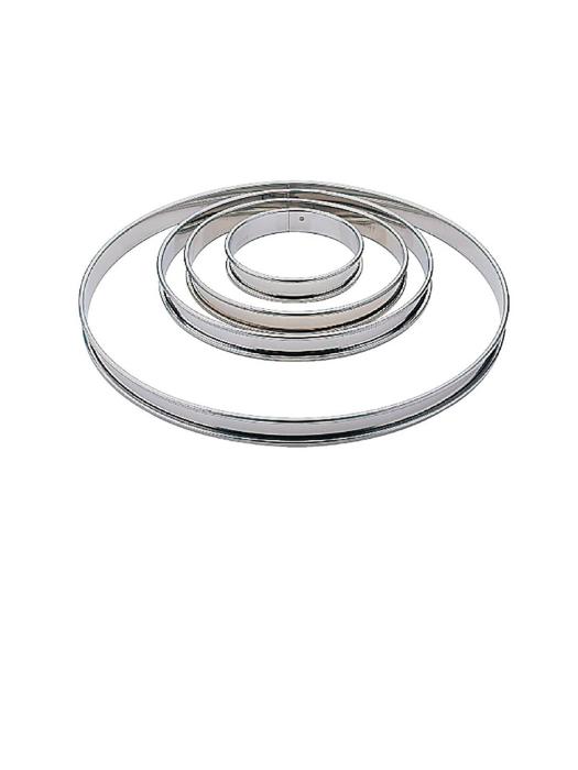 Taartring - Ø 16 x H 1.8 CM - RVS - E645 E645 €6.79 Taartverdeler / Ringen