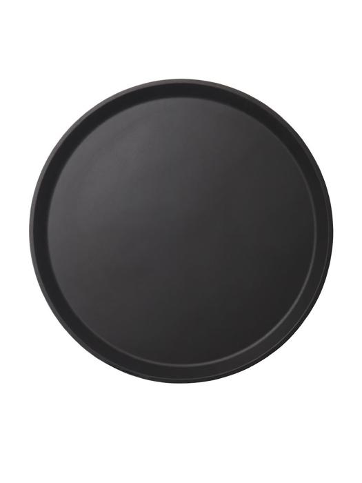 Dienblad - Zwart - Ø 35.5 x H 2.2 x 35.6 CM - Glasvezel/Rubber - Cambro - DM781 DM781 €14.99 Bier dienbladen