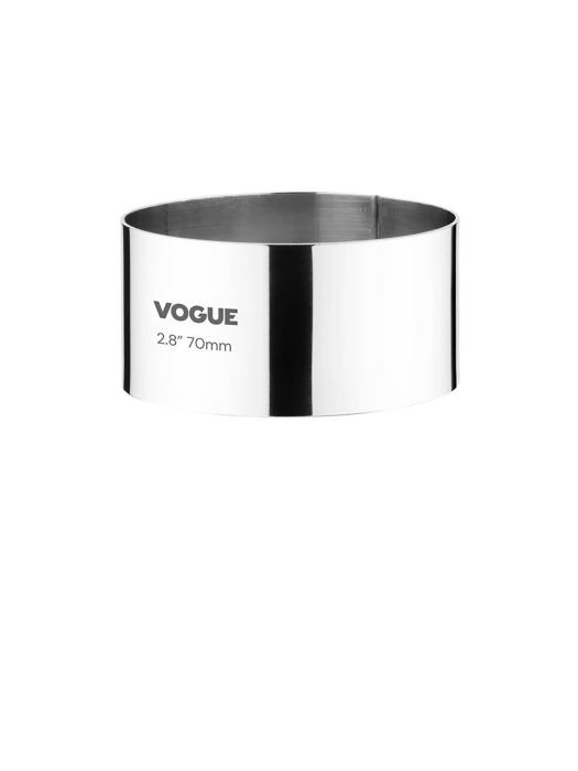Moussing - Ø 7 x H 3,5 x 7 CM - Acier Inoxydable - Vogue - E891 E891 €2.69 Formes
