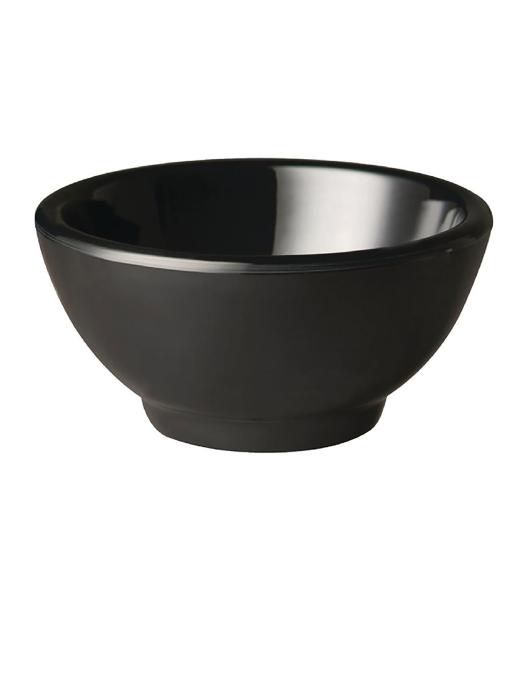 Bol - 9 CL - Noir - Ø 9 x H 4,5 CM - Mélamine - APS - GF143 GF143 €3.59 Bols