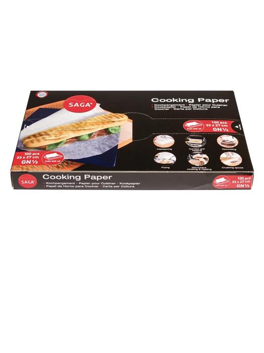 Papier sandwich - 1/2 GN - 100 pièces - H 2,9 x 33 x 27 CM - GH038 GH038 €13.49 Présentation