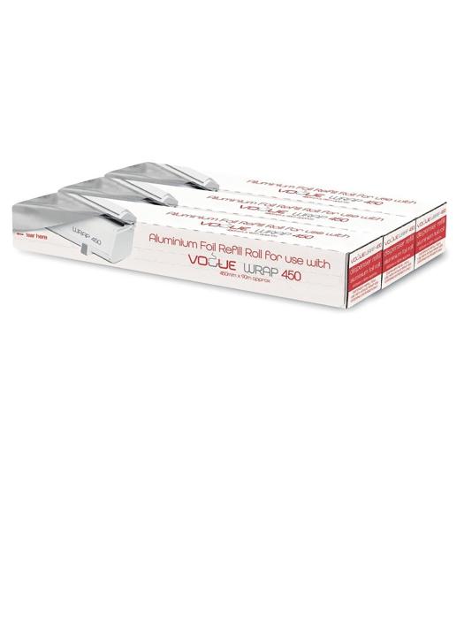 Feuille d'aluminium - 3 pièces - H 48,8 x 21,1 x 6,5 CM - Plastique - Vogue - CW204 CW204 €71.99 Overige