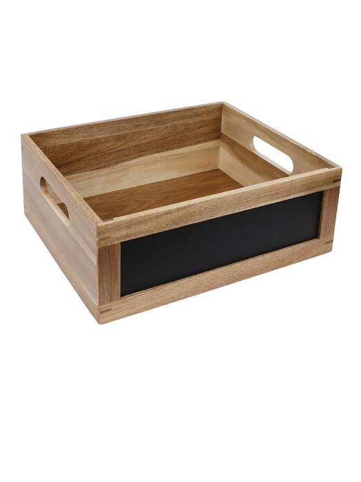 Caisse de présentation - Ardoise - 1/2 GN - H 12 x 32,5 x 26,5 CM - Olympia - CL191 CL191 €34.49 Présentation