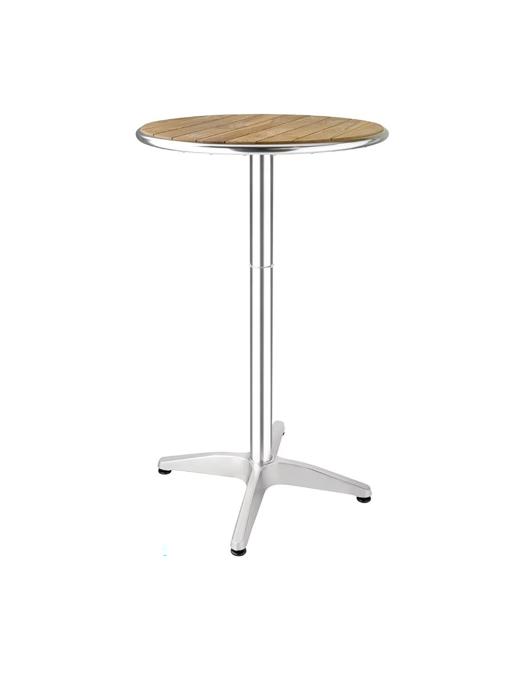 Table - Ø 60 x H 105 x 60 CM - Aluminium/Frêne - Bolero - GR332 GR332 €150.99 Tables de restauration