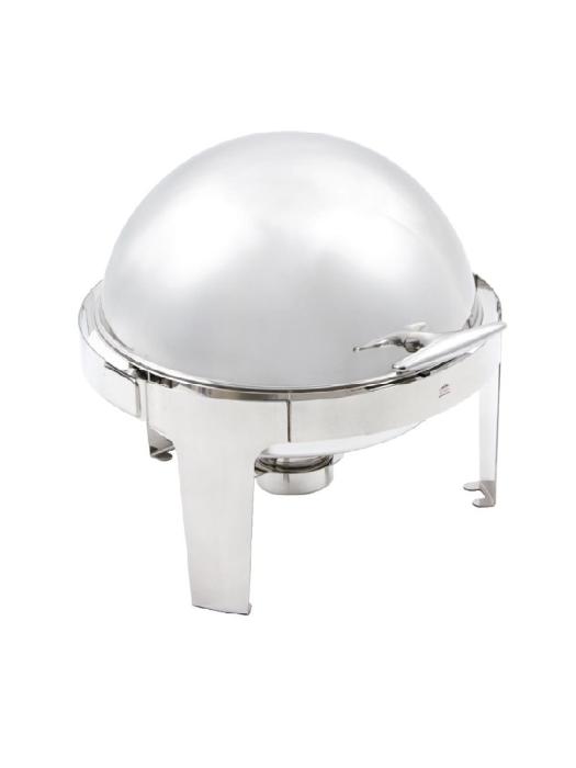 Chafing dish - Rolltop - 6 Liter - Zilver - H 45 x 52 x 48 CM - RVS - Olympia - U009 U009 €112.32 Chafing dish roll-top