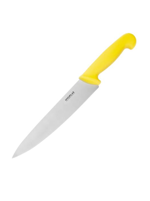 Couteau de Chef - Jaune - H 4,8 x 3,5 x 34,5 CM - Inox - Hygiplas - C803 C803 €6.99 Couteaux