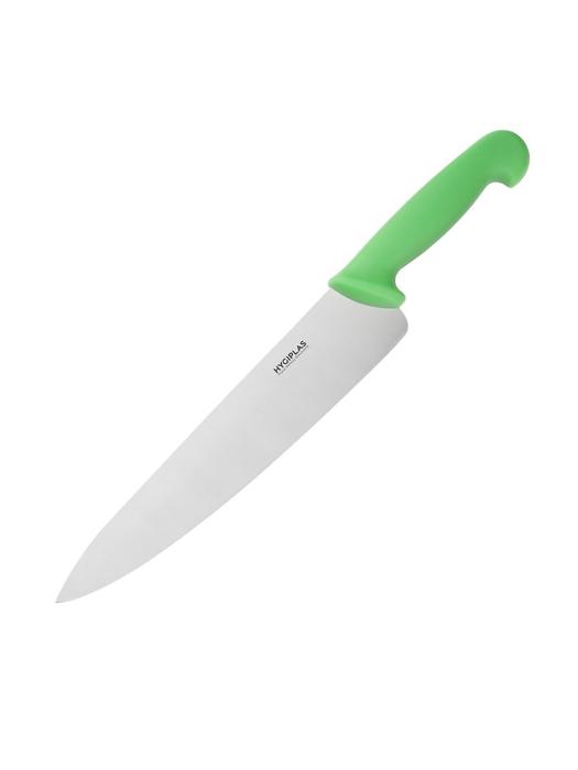 Couteau de Chef - Vert - H 5 x 3,5 x 38 CM - Inox - Hygiplas - C868 C868 €10.39 Couteaux