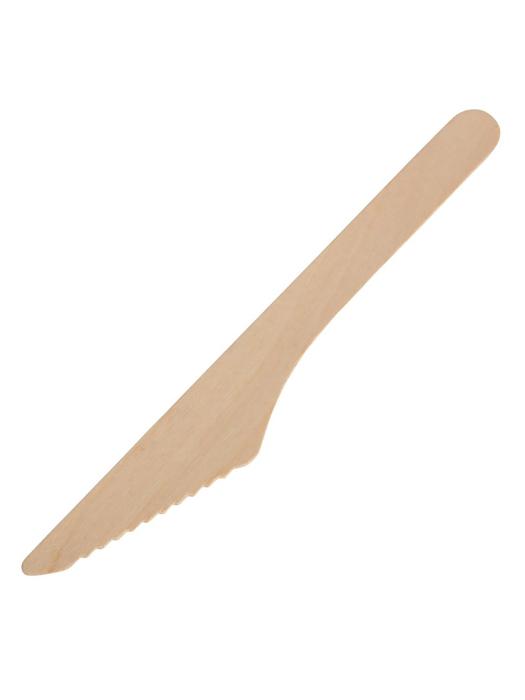 Couteaux - Dégradables - 100 pièces - 16,5 CM - Bois de Bouleau - Vert Fiesta - CD902 CD902 €2.99 Couverts