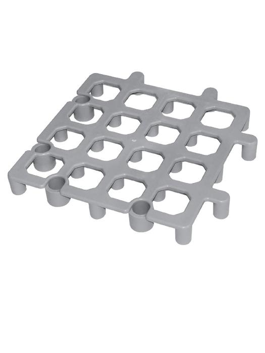 Decking - 2 pièces - H 4 x 33,5 x 33,5 CM - Polypropylène - Vogue - CF205 CF205 €16.69 Tapis de sol et de bar