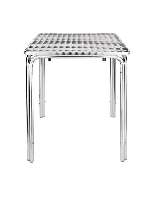 Table - H 72 x 60 x 60 CM - Inox/Aluminium - Bolero - CG837 CG837 €89.99 Tables de restauration