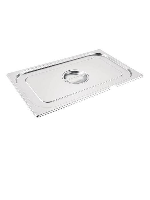 Couvercle bac gastronorme - Empreinte cuillère - GN 1/1 - H 3 x 53 x 32,5 CM - Inox - Vogue - CB170 CB170 €14.29 Couvercles GN en acier inoxydable