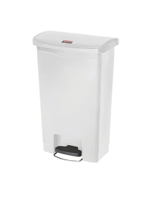 Poubelle à pédale - 50 Litres - Blanc - H 72 x 52,7 x 34,3 CM - Rubbermaid - CW586 CW586 €141.96 Poubelles