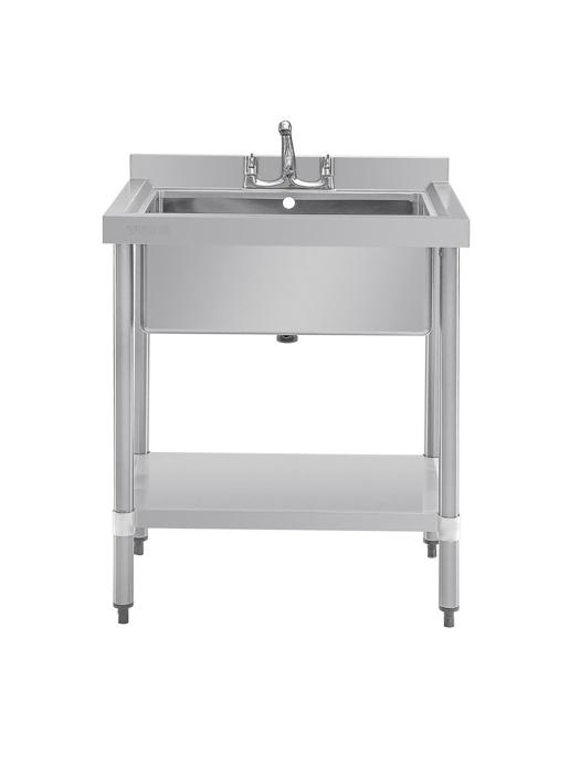 Evier - Extra Profond - H 90 x 75 x 60 CM - Inox - Vogue - GJ537 GJ537 €382.62 Éviers en acier inoxydable