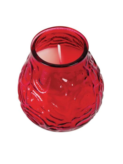 Kaarsen - 12 stuks - Rood - Ø 10 x H 10.5 CM - Glas/Was - Bolsius - Y197 Y197 €33.99 Kaarsen