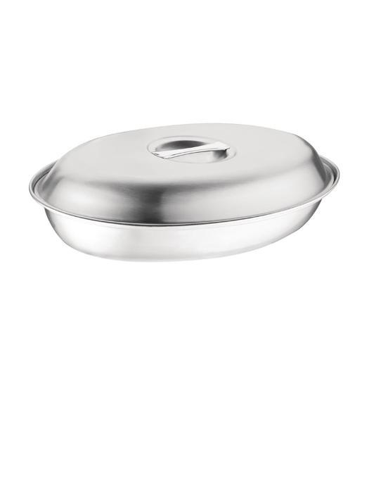 Plat de pont - H 4 x 25,4 x 18 CM - acier inoxydable - Olympia - P179 P179 €5.69 Plateau de service