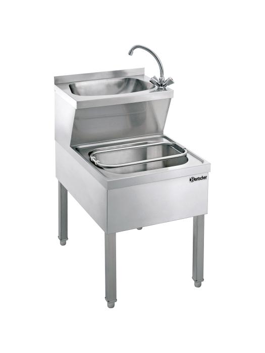 Lave-mains - Sur socle - Bartscher - 401618 401618 €440.96 Éviers en acier inoxydable