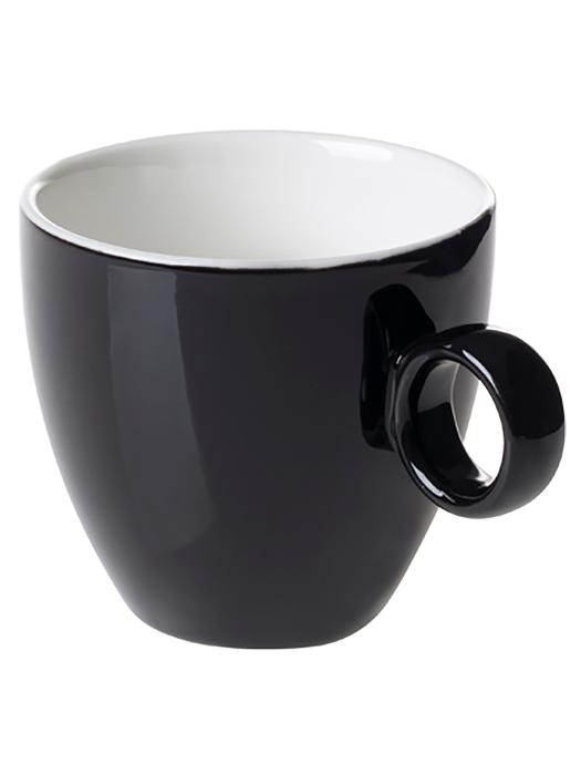 Tasse - 17 CL - 6 Pièces - Noir - Porcelaine de Maastricht - Bart Colour Cafe - 531383 W531383 €41.10 Tasses et gobelets