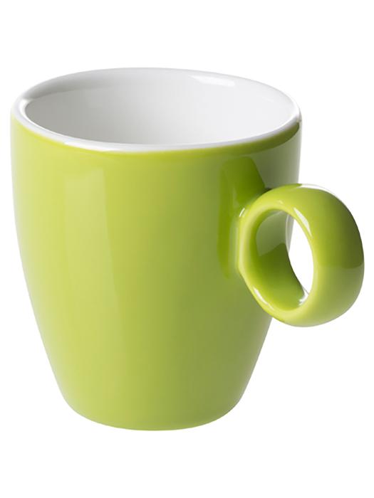 Espressokop - 6.5 CL - 6 Stuks - Lichtgroen - Maastricht Porselein - Bart Colour Cafe - 531369 W531369 €35.70 Bekers en kopjes