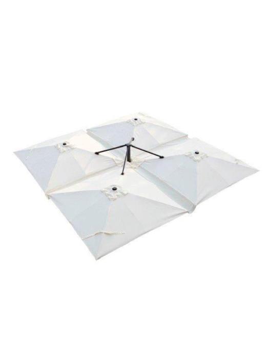 Parasol - Ensemble de 4 pièces - Housse de protection - Noir - 4 x L 250 x P 250 cm - G-Line HW-60380 €1,099.00 Parasols de restauration