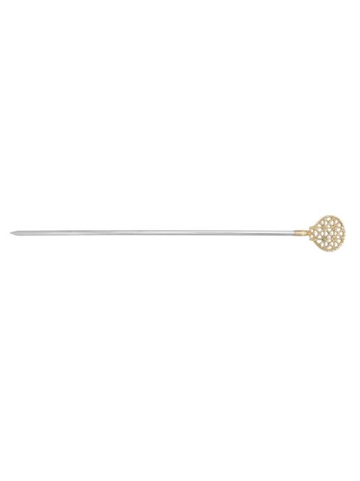 Brochette à kebab - Laiton - Argent - L 40 CM - G-Line HW-61200 €2.99 Pièces détachées pour barbecues