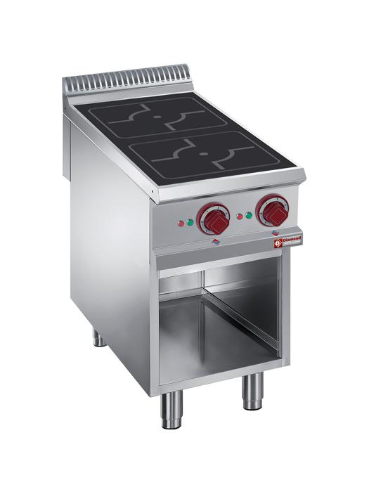Cuisinière - Induction - 2 zones - 2 x 5kW - Base ouverte - Diamant - E9/2IDA4 E9/2IDA4 €6,583.50 Ligne Diamond 900