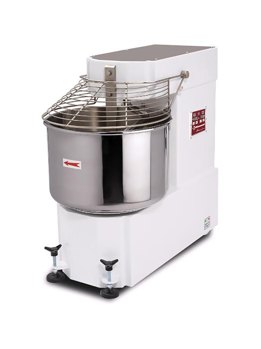 Pétrin à spirale - 80 Litres - 2 Vitesses - Roues/Cylindres - 400V - Diamant - DH80B/T2V DH80B/T2V €4,352.25 Pétrins