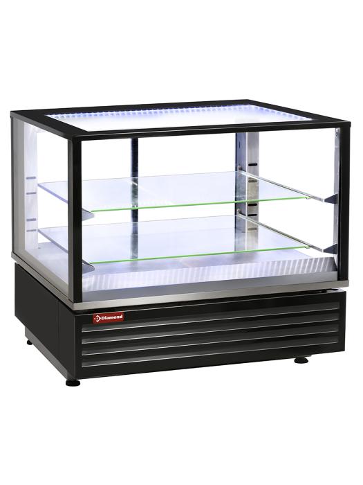 Vitrine chaude - 2 Niveaux - 1/1 GN / 60x40 CM - Noir - Diamant - VHDP-B1 VHDP-B1 €1,314.06 Vitrine chaude