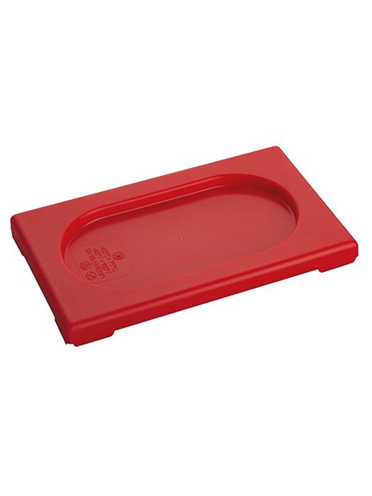 Couvercle Gastronorm - 1/9 GN - 17.6 x 10.8 CM - Polypropylène - Rouge - - -40°C / +95°C - Standard - Caterchef - 853888 E853888 €1.25 Bacs gn plastique