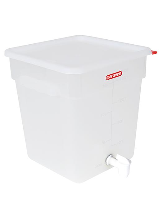Sapdispenser - H 32 x 28.5 x 28.5 CM - 1.203 KG - Polypropyleen - 18 Liter - Araven - 962065 E962065 €37.20 Gekoelde drank dispensers