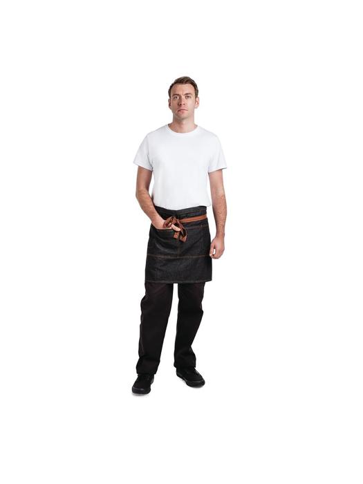 Tablier - Unisexe - Noir - 72,5 x 48 CM - Coton - Chef Works Urban - B587 B587 €31.75 Tabliers et tabliers à bavette