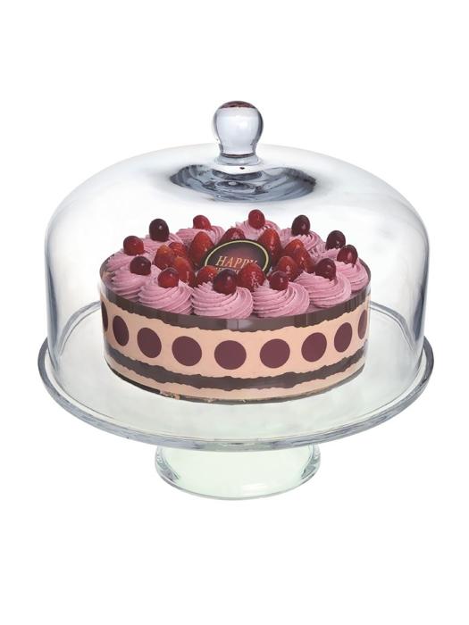 Présentoir à gâteaux - Ø 30 x H 9,5 CM - Verre - Olympia - CS013 CS013 €34.49 Présentoirs à gâteaux