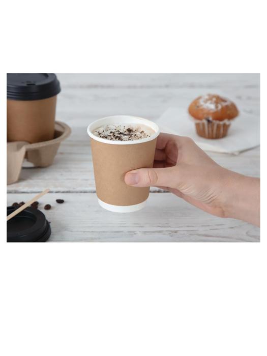 Tasse à café avec couvercle - 0,23 Litre - 50 pièces - Blanc - H 1,6 CM - Fiesta - CW715 CW715 €3.89 Overige