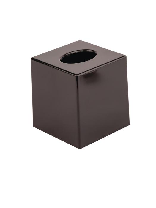 Porte-mouchoirs - Noir - H 13,2 x 12 x 12 CM - Bolero - DA603 DA603 €20.39 Distributeur de papier