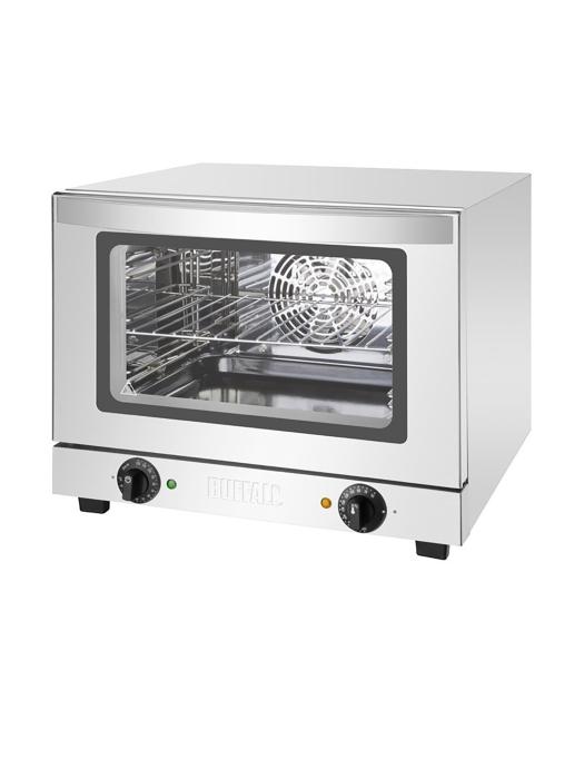 Four à convection - 3 x 1/2 GN - H 37,8 x 47,5 x 49,5 CM - 230 V - Buffalo - DA957 DA957 €387.13 Fours à air chaud