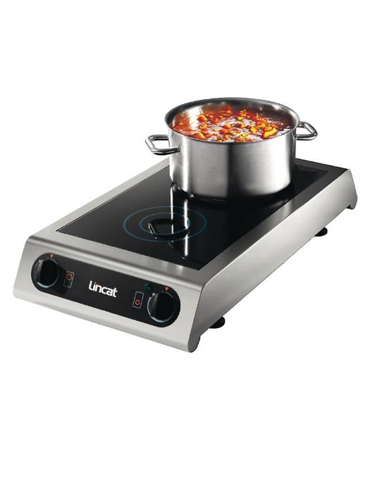 Table de cuisson à induction - H 11,5 x 35 x 65,4 CM - 3 kW - 230 V - Lincat - DK977 DK977 €1,266.45 Plaque de cuisson à induction