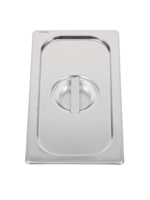 Deksel gastronormbak - 1/3 GN - 17.6 x 32.5 CM - RVS - Vogue - DW457 DW457 €6.19 GN deksels rvs