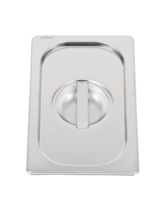 Couvercle bac gastronorme - 1/4 GN - 16,2 x 26,5 CM - inox - Vogue - DW458 DW458 €4.99 Couvercles GN en acier inoxydable