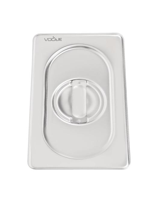 Couvercle bac gastronorme - 1/9 GN - 10,8 x 17,6 CM - inox - Vogue - DW460 DW460 €2.99 Couvercles GN en acier inoxydable