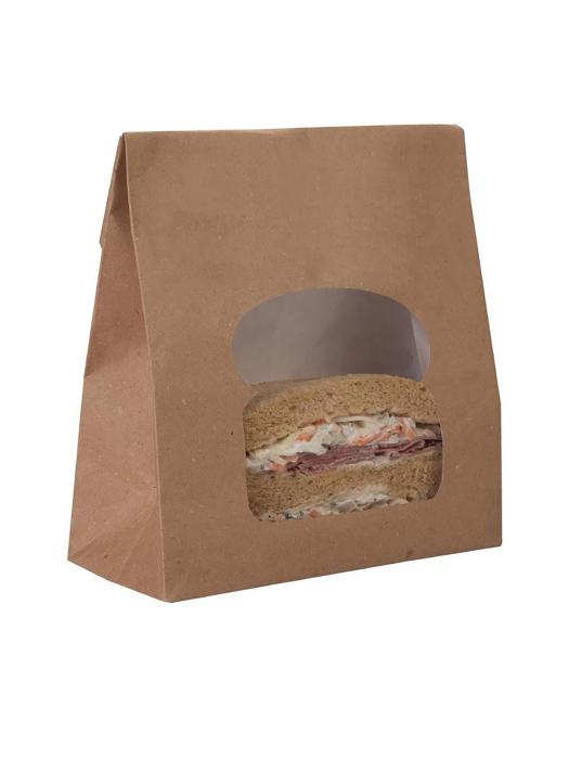 Boîtes à sandwich jetables - 250 pièces - H 25 x 15,5 x 7,2 CM - Colpac - FA382 FA382 €86.75 Emballage jetable