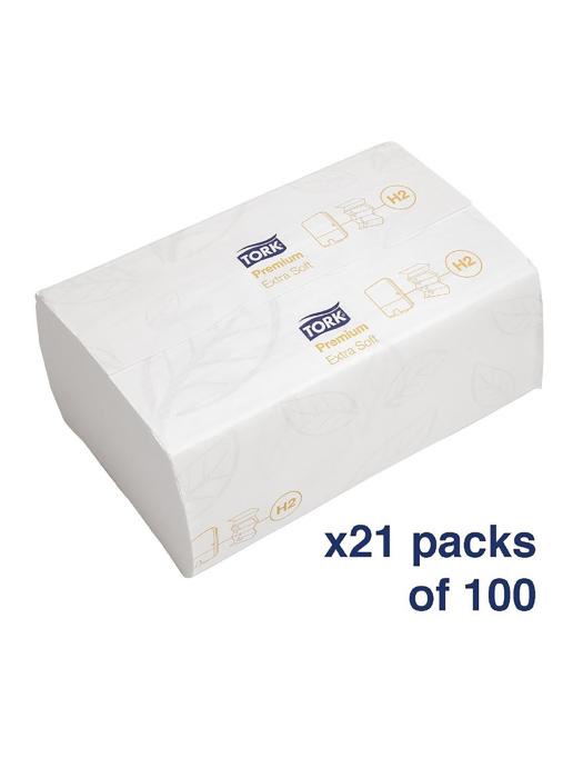 Serviettes en papier - 2100 pièces - 21,2 CM - Tork - FA705 FA705 €101.60 Papier