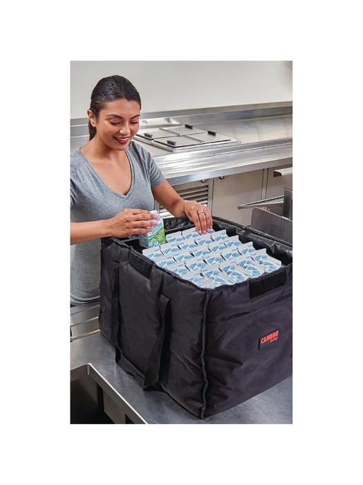 Sac de livraison - Moyen - H 30,5 x 30,5 x 38 CM - Nylon - Cambro - FB273 FB273 €91.05 Sacs de livraison