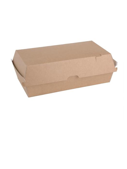 Wegwerp hamburgerdoosjes - 100 stuks - H 8.2 x 20.4 x 10.7 CM - Fiesta Green - FB667 FB667 €48.99 Wegwerp verpakkingen